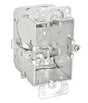 Southwire G601-OWBX-UPC Switch Box, 1-Gang, 11-Knockout, 1/2 in Knockout, Steel, Silver, Galvanized