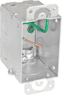 Southwire G602-R-UPC Switch Box, 1-Gang, 11-Knockout, 1/2 in Knockout, Steel, Silver, Galvanized