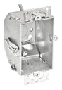 Southwire G601BVROW-UPC Switch Box, 5-Knockout, 1/2 in Knockout, Steel, Silver, Galvanized
