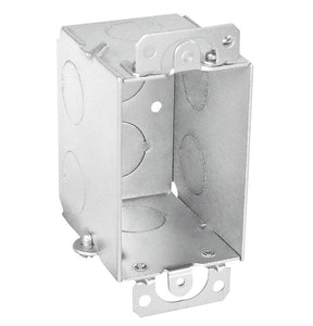 Southwire G601-BR-UPC Welded Wall Box, 1-Gang, Steel