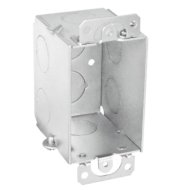 Southwire G601-BR-UPC Welded Wall Box, 1-Gang, Steel