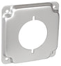 Southwire G1944-UPC Box Cover, 4 in W, Square, 1-Gang, Steel, Silver, Galvanized
