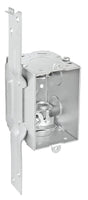 Southwire G601-FBX-UPC Switch Box, 1-Gang, 5-Knockout, 1/2 in Knockout, Steel, Silver, Galvanized, Face-Mount