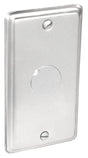 Southwire G19430-UPC Box Cover, 0.21 in L, 2.38 in W, Rectangular, 1-Gang, Steel, Silver, Galvanized