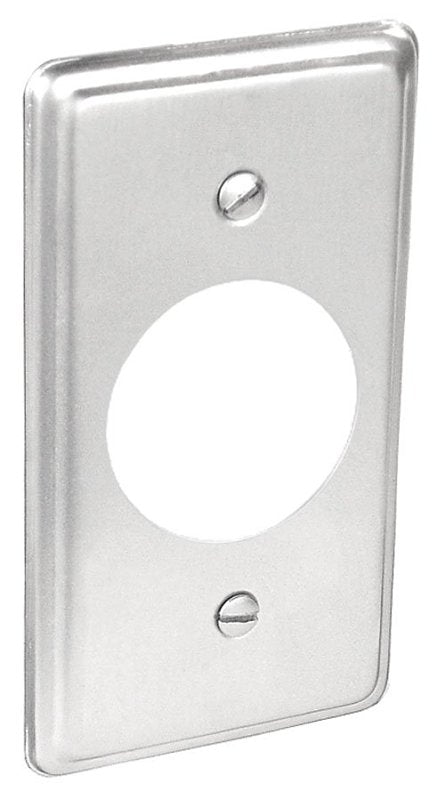 Southwire G19320-UPC Box Cover, 0.21 in L, 2.38 in W, Rectangular, 1-Gang, Steel, Silver, Galvanized