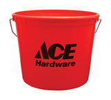 Ace Red 5 qt Bucket, Pack of 24