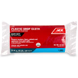 Ace 9 ft. W X 12 ft. L X 3 mil Plastic Drop Cloth 1 pk, Pack of 12