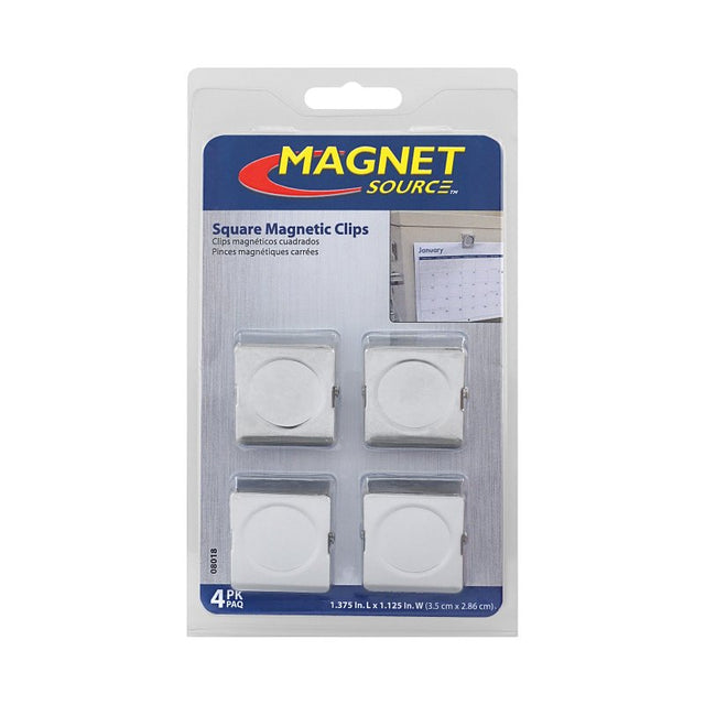 Magnet Source 08018 Small Magnetic Clip, 1-3/8 in L, 1-1/8 in W