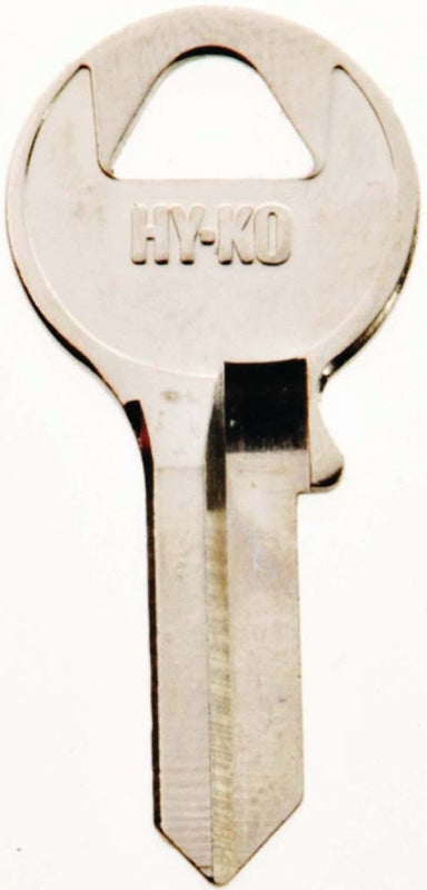 Hy-Ko 11010VR5 Key Blank, Brass, Nickel, For: Viro Cabinet, House Locks and Padlocks, Pack of 10