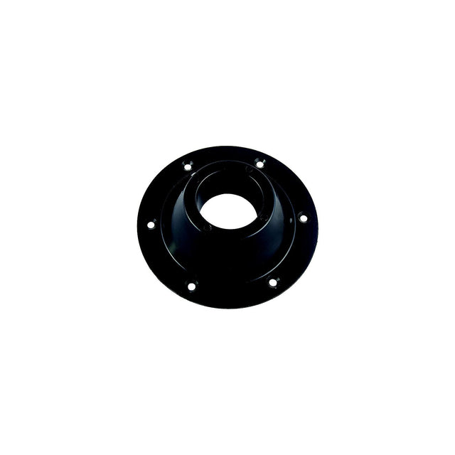 Round Surface Mount Base Only, Black
