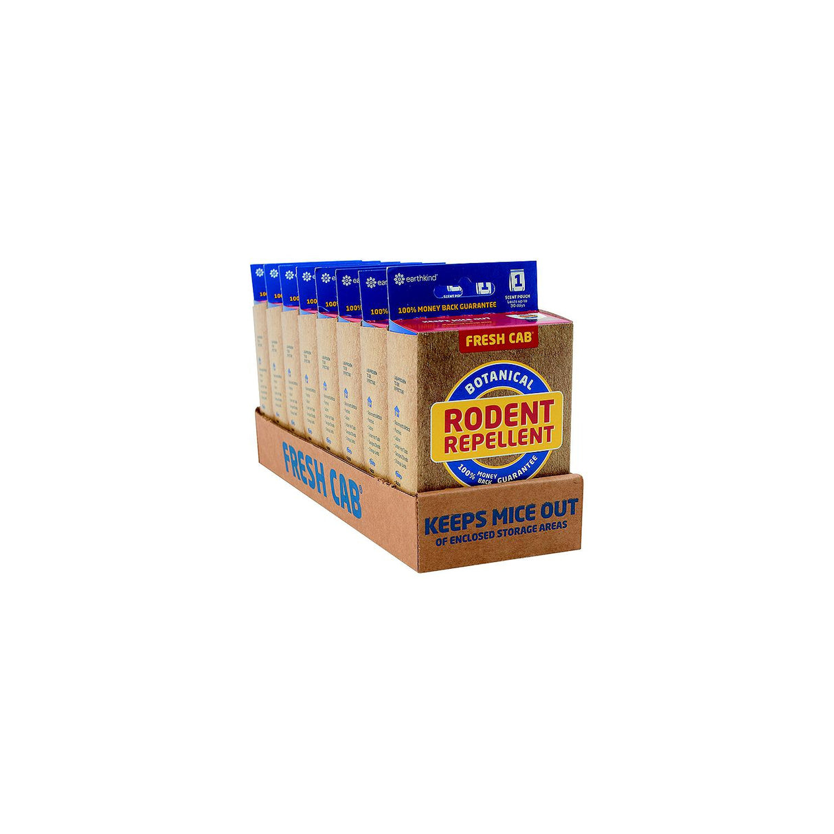 AP Products Fresh Cab Rodent Repellent Counter Display Box, 8/pk