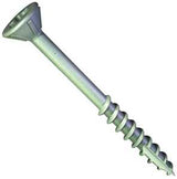 Grabber Construction G8250GB Deck Screw, #8 Thread, 2-1/2 in L, Coarse Thread, Flat Head, Star Drive, Gray