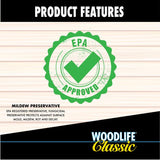 Wolman Woodlife Clear Water-Based Wood Preservative 1 gal, Pack of 4