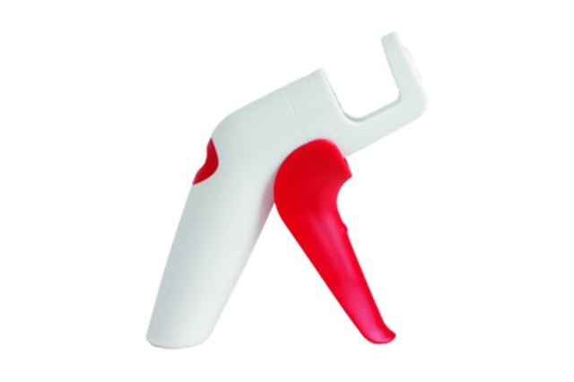 Chef'n QuickPit 102-241-005 Cherry Pitter, 4-1/2 in L, 1.27 in W, 5.05 in H, Plastic, Red/White, Pack of 6