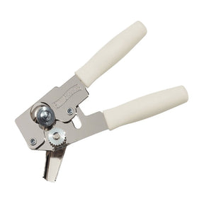 Swing-A-Way 107WH Can Opener, Soft-Grip Handle, Plastic/Steel, White, Pack of 6
