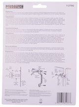ProSource 33124PKS-PS Thumb Latch, 1/2 in Bolt Head, 4-1/4 in L Bolt, Steel, Powder-Coated