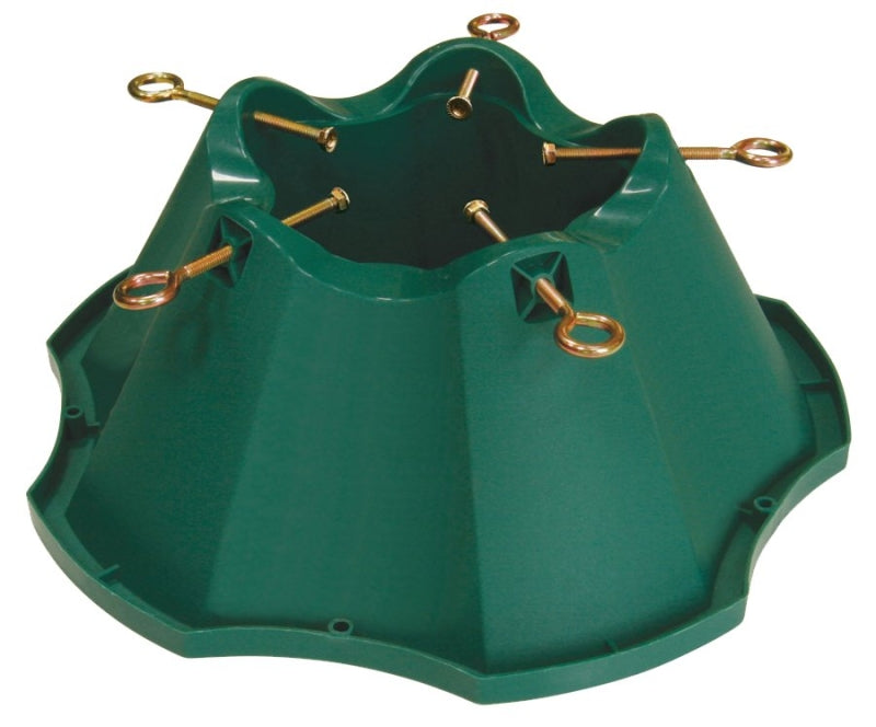 National Holidays 519-ST Tree Stand, Plastic, Green, Pack of 12