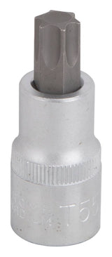 Vulcan 55050124SD Star Bit Socket, T55 Tip, Chrome