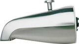 Plumb Pak PP825-31 Bathtub Spout, 9 in L, 3/4 in Connection, IPS, Chrome-Plated, For: 1/2 in or 3/4 in Pipe