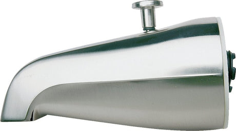 Plumb Pak PP825-31 Bathtub Spout, 9 in L, 3/4 in Connection, IPS, Chrome-Plated