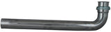 Plumb Pak PP16CP Waste Drain Tube, 1-1/2 in, Slip-Joint, 22 ga Thick Material, Brass, Chrome-Plated