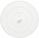Plumb Pak PP820-14 Sink Stopper, Flat Suction, Rubber, White, Polished Chrome, For: Sink, Shower or Tub, Pack of 6