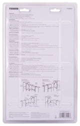 ProSource 33294PKS-PS Gate Post Latch, 1/2 in Bolt Head, 5-7/8 in L Bolt, Steel, Powder-Coated