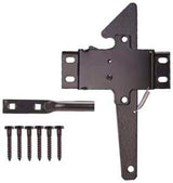 ProSource 33294PKS-PS Gate Post Latch, 1/2 in Bolt Head, 5-7/8 in L Bolt, Steel, Powder-Coated