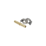 HOSE MENDER 1/4 BRS SS CLAMP