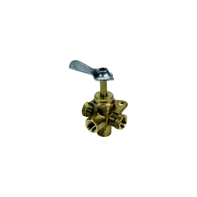 Brass Four-Way Valve