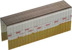 Senco P21BAB Wire Staple, 1 in W Crown, 2 in L Leg, 16, Galvanized Steel