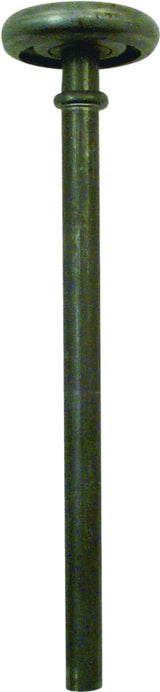 Prime-Line GD 52111 Door Roller, 1-13/16 in Dia Roller, 7/16 in W Roller, Steel, Silver, 1-Roller