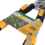 Landscapers Select GH48126 Telescopic Hedge Shear, Straight with Wave Curve Blade, 8-1/4 in L Blade, Steel Blade