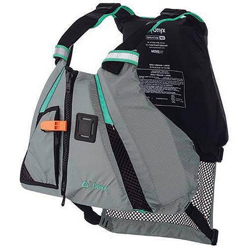 Onyx MoveVent Dynamic Paddlesports Vest, Aqua XL/2XL