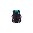 Full Throttle 14250010581022 Women's Adult Rapid Dry Flex Back Life Jacket, XSmall, Pink