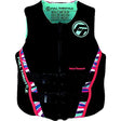 Full Throttle 14250010584022 Women's Adult Rapid-Dry Flex Back Vest, Pink, Lg.