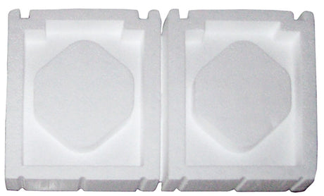 Gibraltar Industries DVBPXL Vent Block Plug, 8-3/4 in W x 6-1/2 in H Dimensons, Foam