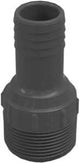 Boshart UPPRA-1210 Pipe Adapter, 1-1/4 x 1 in, MPT x Insert, Polyethylene