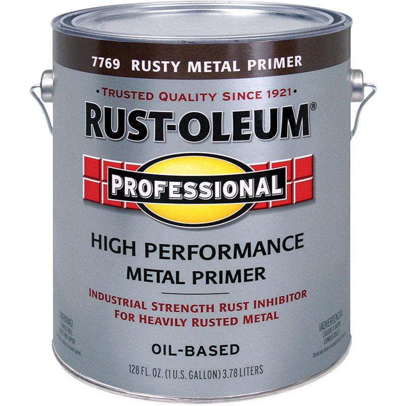 Rust-Oleum Professional Brown Flat/Matte Oil-Based Metal Primer 1 gal, Pack of 2