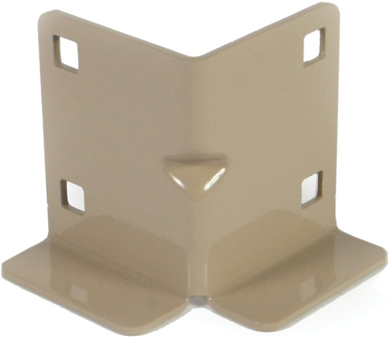 Playstar PS 1412 Inside Corner Bracket, Metal, Galvanized, For: 2 x 6 in or 2 x 4 in Lumber