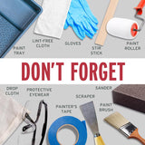 Rust-Oleum Professional High Performance Indoor and Outdoor Gloss Smoke Gray Protective Paint 1 gal, Pack of 2