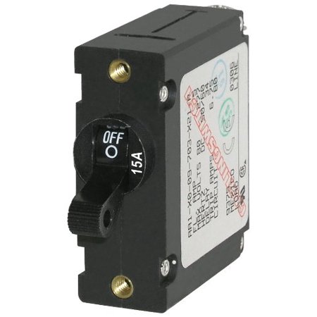 Circuit Breaker Aa1 15 Amp Black