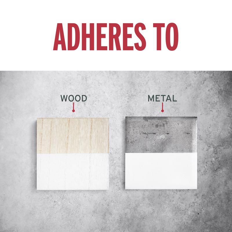 Rust-Oleum Stops Rust Indoor and Outdoor Flat White Oil-Based Protective Paint 1 qt, Pack of 2