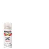 Rust-Oleum Stops Rust Indoor and Outdoor Gloss Crystal Clear Rust Prevention Paint 12 oz, Pack of 6