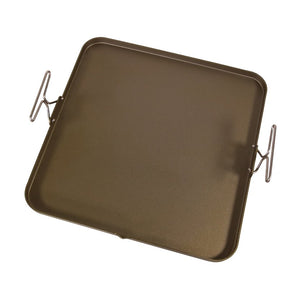 Recteq RT-FTG19 Flat Grill Topper, Carbon Steel, Brown