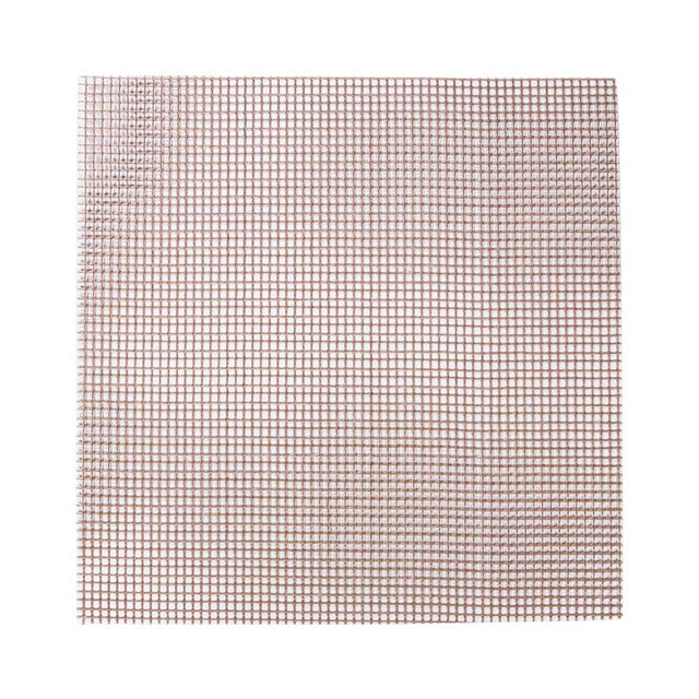 Recteq RT-CKNMT Grilling Mesh Sheet, 16 in L, 16 in W, Fiberglass, Brown