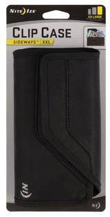 Nite Ize Clip Case Sideways CCS2L-01-R3 Rugged Holster, Nylon, Black