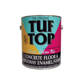 Tuf-Top Solid Terra Cotta Water-Based Latex Concrete Floor and Driveway Stain 1 gal, Pack of 4