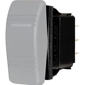 Blue Sea 8220 Water Resistant Contura III Switch, Gray, On-Off-On