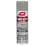 Ace Rust Stop Satin Stone Gray Protective Enamel Spray Paint 15 oz, Pack of 6